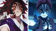 Kokushibo and Akaza as seen in Demon Slayer (Image Via Ufotable)